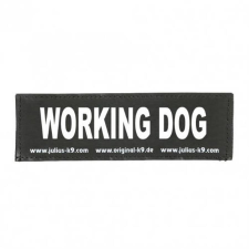Julius-K9 B:Julius K9-WORKING DOG felirat hámhoz kutyák részére (kicsi) nyakörv, póráz, hám kutyáknak
