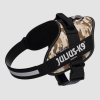 Julius-K9 B:Julius K-9 IDC Powerhám felirattal (3-as méret, camouflage) kutyák részére (40-70kg-ig)-ISK