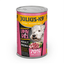  JULIUS-K9 | DOG Lamb&amp;Rice konzerv (bárány&amp;rizs) - 1230g kutyaeledel