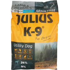 Julius-K9 GF Hypoallergenic Senior Lamb & Herbals 10kg kutyaeledel