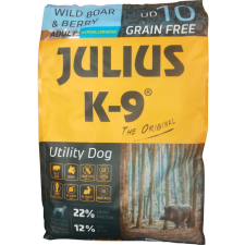  Julius-K9 GF Hypoallergenic Utility Dog Adult Wild Boar & Berry 10 kg kutyaeledel