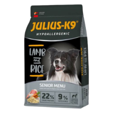  JULIUS-K9 Hypoallergenic SENIOR/LIGHT LAMB&Rice – 12 kg kutyaeledel