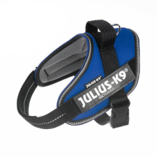 Julius-K9 IDC Powair - hám (kék,felirat) kutyák részére (S) nyakörv, póráz, hám kutyáknak