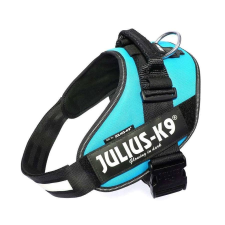 Julius-K9 IDC® Powerhám, felirattal, méret 2 Aquamarine nyakörv, póráz, hám kutyáknak