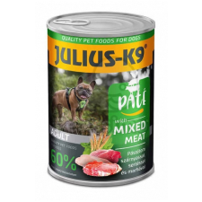 Julius-K9 Julius-K9 Adult Paté - Mixed Meat 400 g kutyaeledel