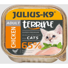 Julius-K9 Julius-K9 Cat Terrine Adult Chicken nedveseledel (16 x 100 g) 1600 g macskaeledel