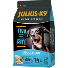 Julius K9 Julius-K9 HighPremium Adult Hypoallergenic Fish&Rice 3kg kutyaeledel