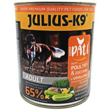 Julius-K9 JULIUS K-9 DOG 800g konzerv Poultry+Spirulina 313139 kutyaeledel