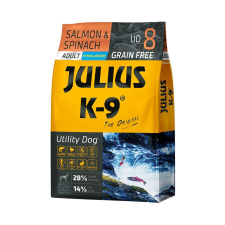 Julius K9 Utility Dog Lazac és Spenót - 3kg kutyaeledel