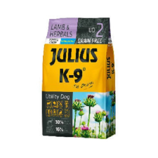 Julius K-9 Utility Dog Hypoallergenic Lamb herbals Puppy 10kg kutyaeledel
