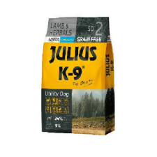 Julius K-9 Utility Dog Hypoallergenic Lamb herbals Senior 10kg kutyaeledel