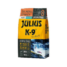 Julius K-9 Utility Dog Hypoallergenic Salmon spinach Adult 10kg kutyaeledel