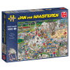 Jumbo Jan van Haasteren At the Zoo 1000 pcs Kirakós játék 1000 dB Képregény (01491)