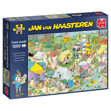 Jumbo Jan van Haasteren Kemping az erdőben - 1000 darabos puzzle puzzle, kirakós