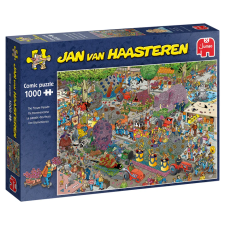 Jumbo Jan van Haasteren - Virágkarnevál 1000 darabos puzzle (19071) puzzle, kirakós