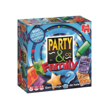 Jumbo Party és Co Family társasjáték, német nyelvű társasjáték