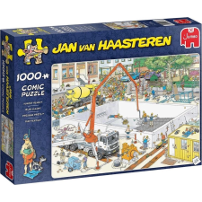 Jumbo puzzle Jan van Haasteren: Majdnem kész? 1000 darab puzzle, kirakós