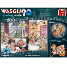 Jumbo Wasgij Retro Mystery 4 1000pcs Kirakós játék 1000 dB Képregény (19177) puzzle, kirakós