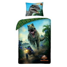Jurassic World Camp ágyneműhuzat 140×200cm, 70×90 cm lakástextília