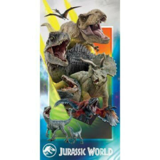  Jurassic World: Dinoszauruszok fürdőlepedő 70 x 140 cm babatörülköző, kifogó