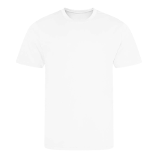 Just Cool JC001 környakas sport férfi póló Just Cool, Arctic White-3XL