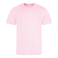 Just Cool JC001 környakas sport férfi póló Just Cool, Baby Pink-XS