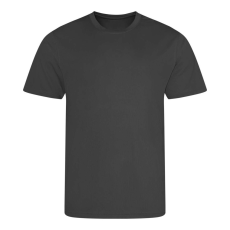 Just Cool JC001 környakas sport férfi póló Just Cool, Charcoal-M
