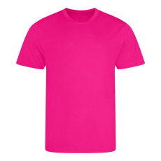 Just Cool JC001 környakas sport férfi póló Just Cool, Hyper Pink-L