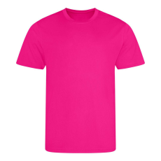 Just Cool JC001 környakas sport férfi póló Just Cool, Hyper Pink-M
