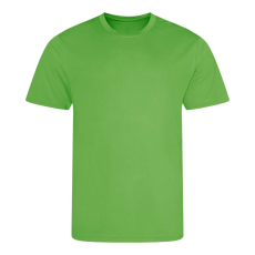 Just Cool JC001 környakas sport férfi póló Just Cool, Lime Green-XS
