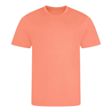 Just Cool JC001 környakas sport férfi póló Just Cool, Peach Sorbet-L