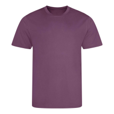 Just Cool JC001 környakas sport férfi póló Just Cool, Plum-XL férfi póló
