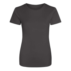 Just Cool JC005 környakas Női sport póló Just Cool, Charcoal-L