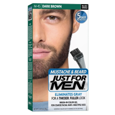 Just For Men szakáll és bajusz színező, sötétbarna M-45 hajfesték, színező