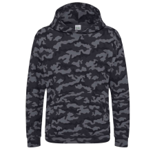Just Hoods AWJH014J KIDS CAMO HOODIE M gyerek pulóver, kardigán