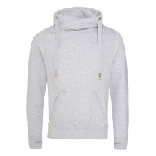Just Hoods AWJH021 CROSS NECK HOODIE S munkaruha