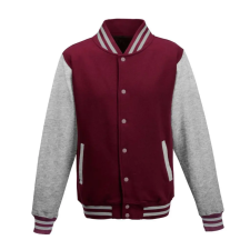 Just Hoods AWJH043 VARSITY JACKET S munkaruha