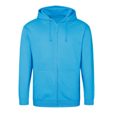 Just Hoods cipzáros kapucnis férfi pulóver AWJH050, Hawaiian Blue-L
