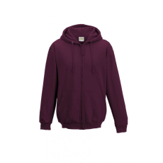Just Hoods Férfi pulóver Just Hoods AWJH050 Zoodie -2XL, Burgundy