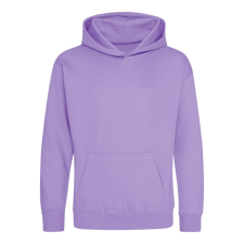 Just Hoods Gyerek kapucnis pulóver AWJH001J, Digital Lavender-9/11 gyerek pulóver, kardigán