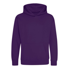 Just Hoods Gyerek kapucnis pulóver AWJH001J, Purple-3/4