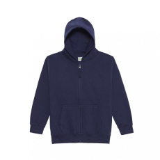 Just Hoods Gyerek kapucnis pulóver Just Hoods AWJH050J Kids Zoodie -5/6, New French Navy