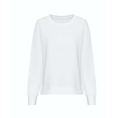 Just Hoods Hagyományos szabású Női kereknyakú pulóver AWJH030F, Arctic White-XL