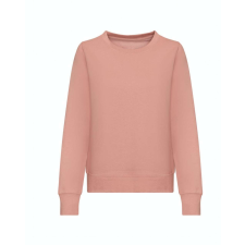 Just Hoods Hagyományos szabású Női kereknyakú pulóver AWJH030F, Dusty Pink-2XL női pulóver, kardigán