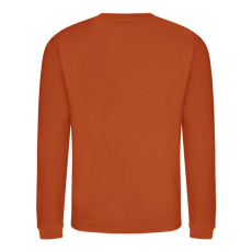 Just Hoods Környakas pulóver, Just Hoods AWJH030, hagyományos szabású, Burnt Orange-S