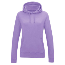 Just Hoods Női kapucnis pulóver bolyhozott belsővel AWJH001F, Digital Lavender-L női pulóver, kardigán