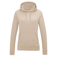 Just Hoods Női kapucnis pulóver bolyhozott belsővel AWJH001F, Nude-L női pulóver, kardigán