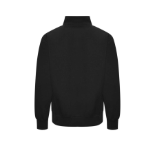 Just Hoods Uniszex cipzáros pulóver oldalsó zsebekkel AWJH147, Deep Black-XL férfi pulóver, kardigán