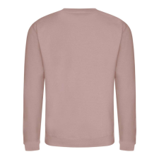 Just Hoods Uniszex hagyományos szabású kereknyakú pulóver AWJH030, Dusty Pink-2XL férfi pulóver, kardigán