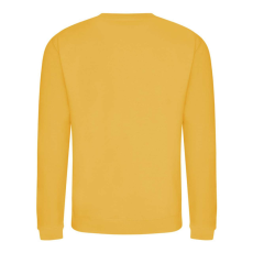 Just Hoods Uniszex hagyományos szabású kereknyakú pulóver AWJH030, Gold-L